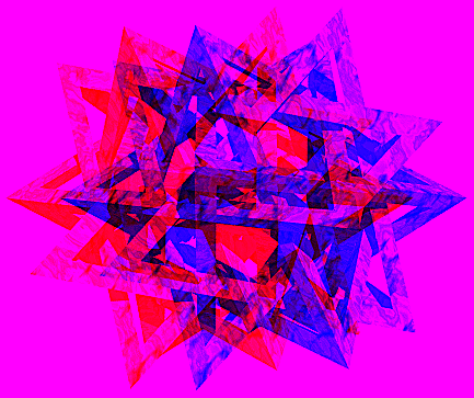 [Stereoscopic Compound of 5 Tetrahedra]