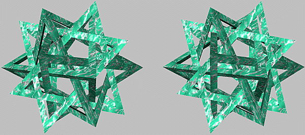 [Stereoscopic Compound of 5 Tetrahedra]