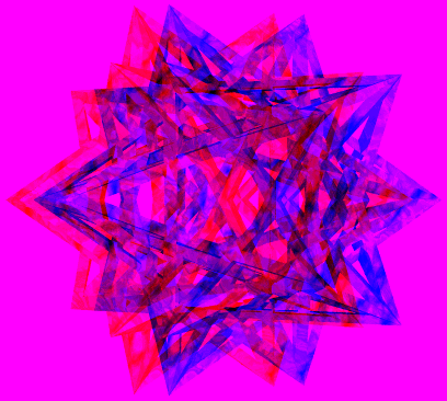 [Stereoscopic Compound of 10 Tetrahedra]
