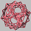 [Stereoscopic Compound of 5 Rhombic Dodecahedra]