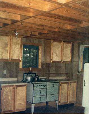 [Huntsville cabin, interior]