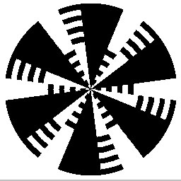 Fechner Color Illusion - Rotating