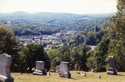 [View from St. Augustine's Cemetery]