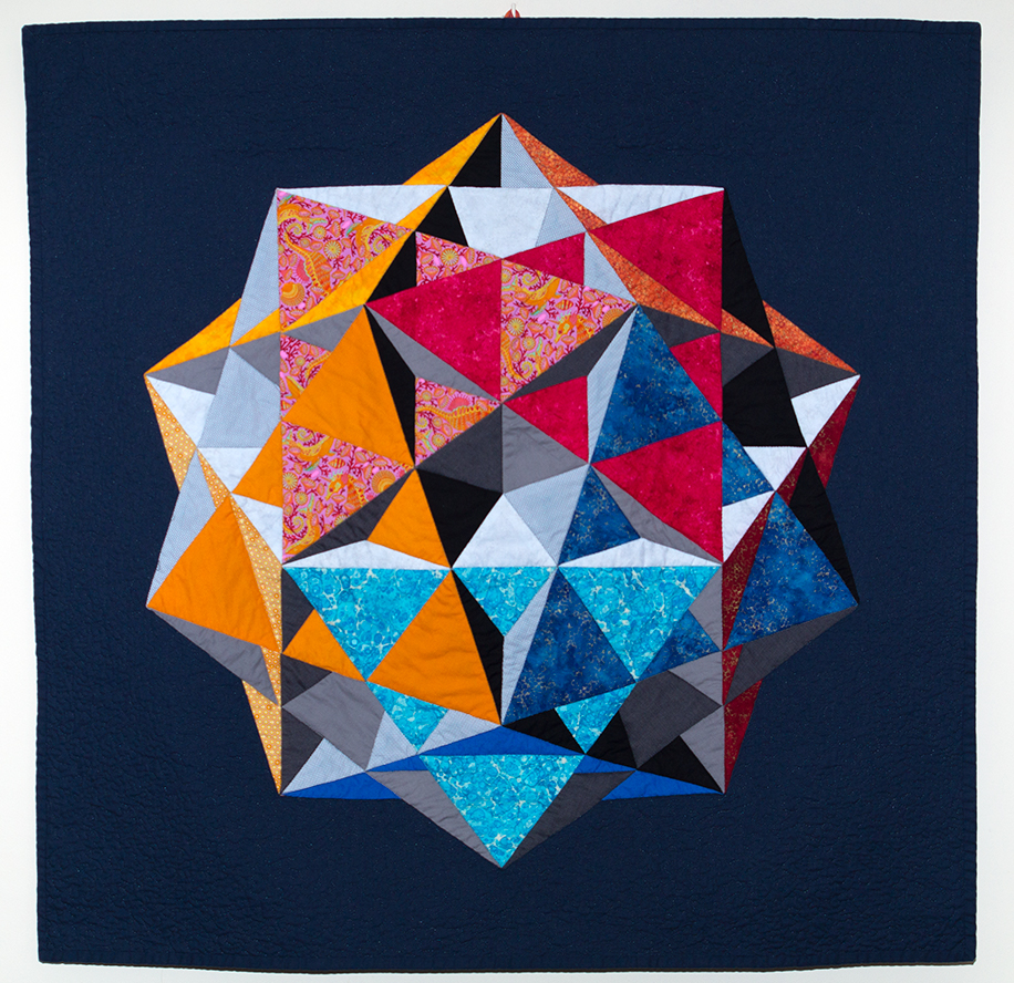 [Agnieszka Drzazga's Polyhedron Quilt]