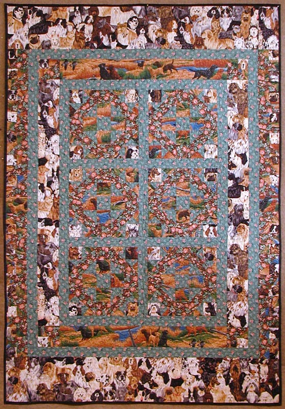 [Dog Quilt]
