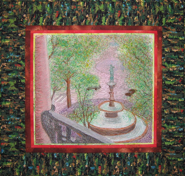 [Place Malraux, Thread-Painted Version]